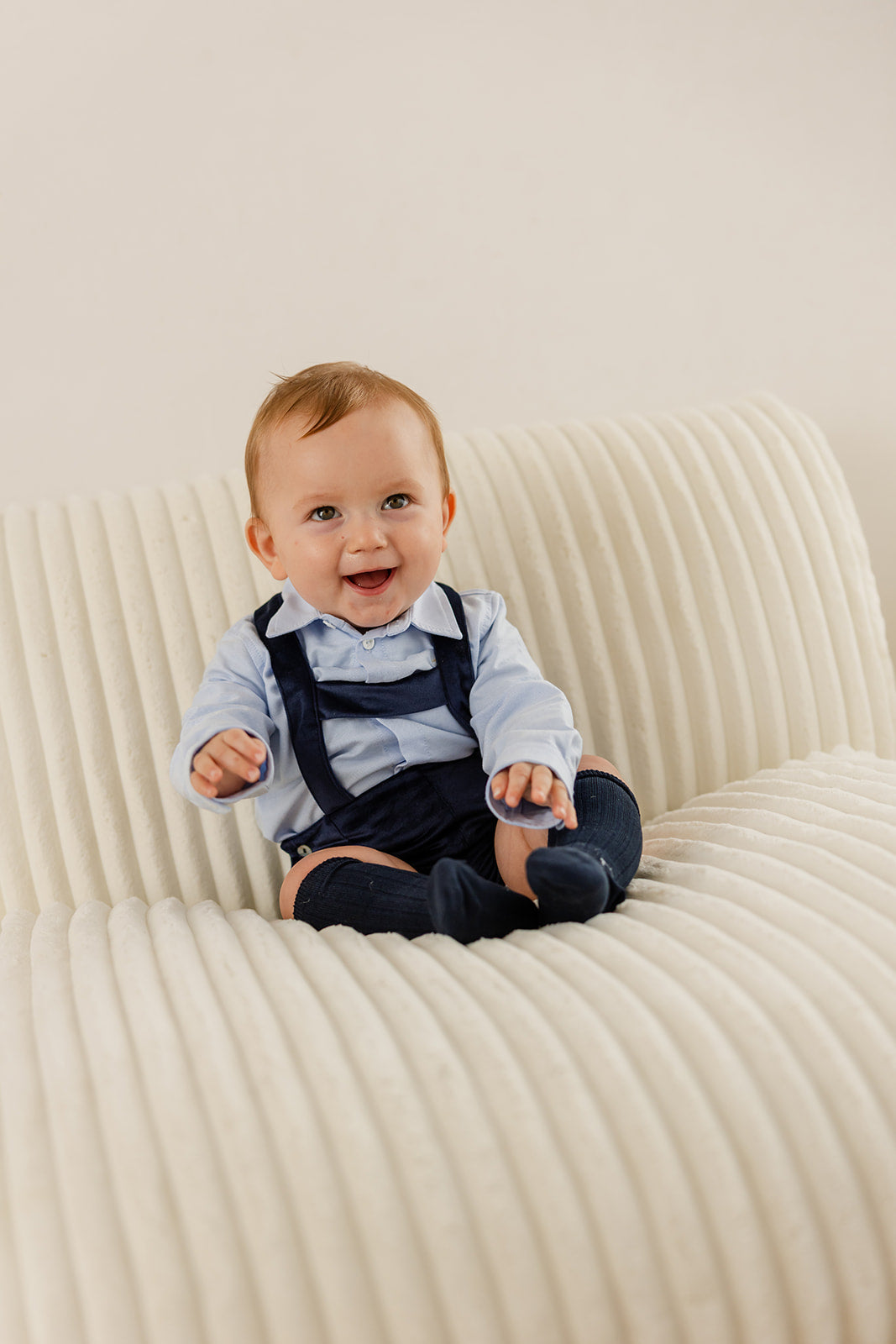 Babyphine – Bodyhemd Raphael babyblauw + Short Mex