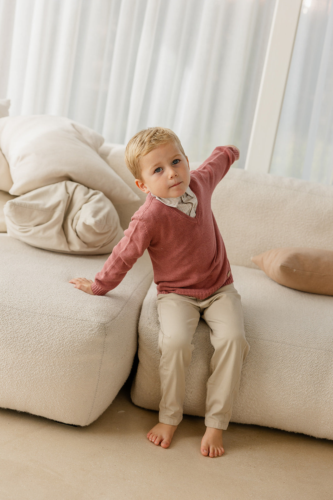 Babyphine – Sweater Nord + Hemd Hugo