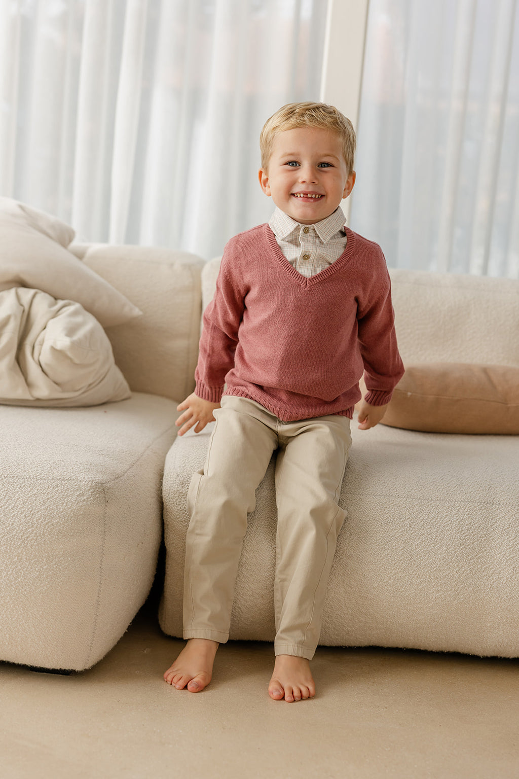 Babyphine – Sweater Nord + Hemd Hugo