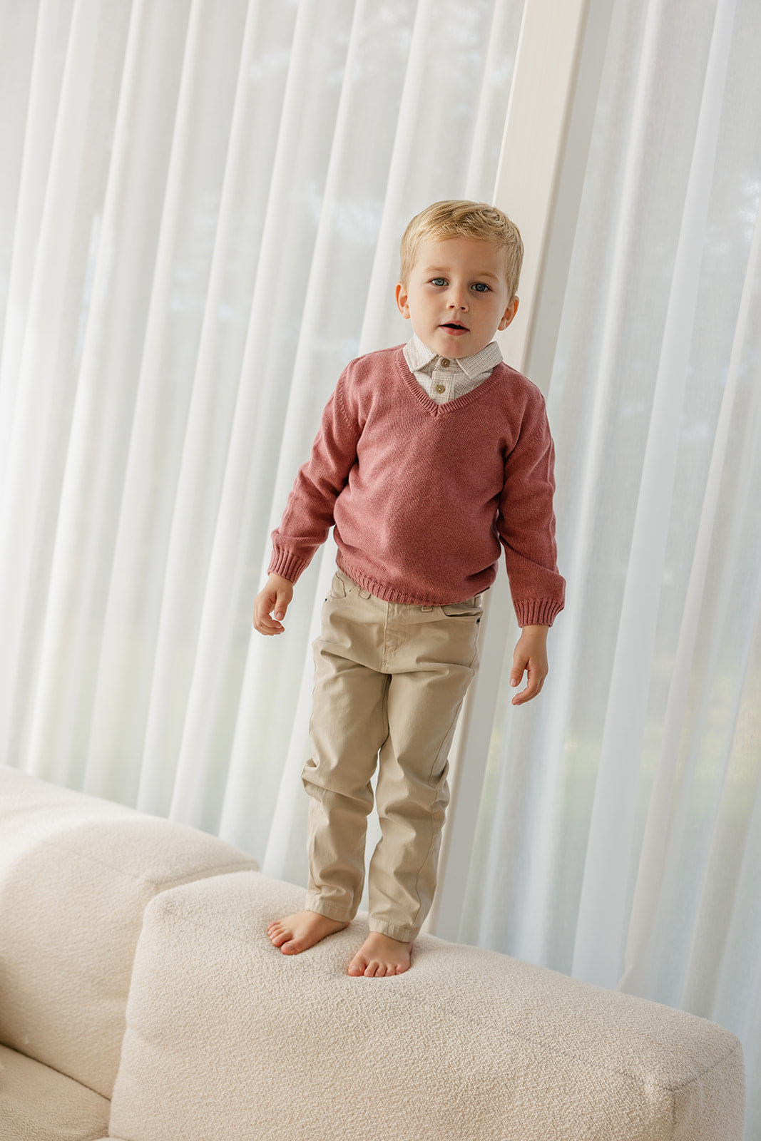 Babyphine – Sweater Nord + Hemd Hugo