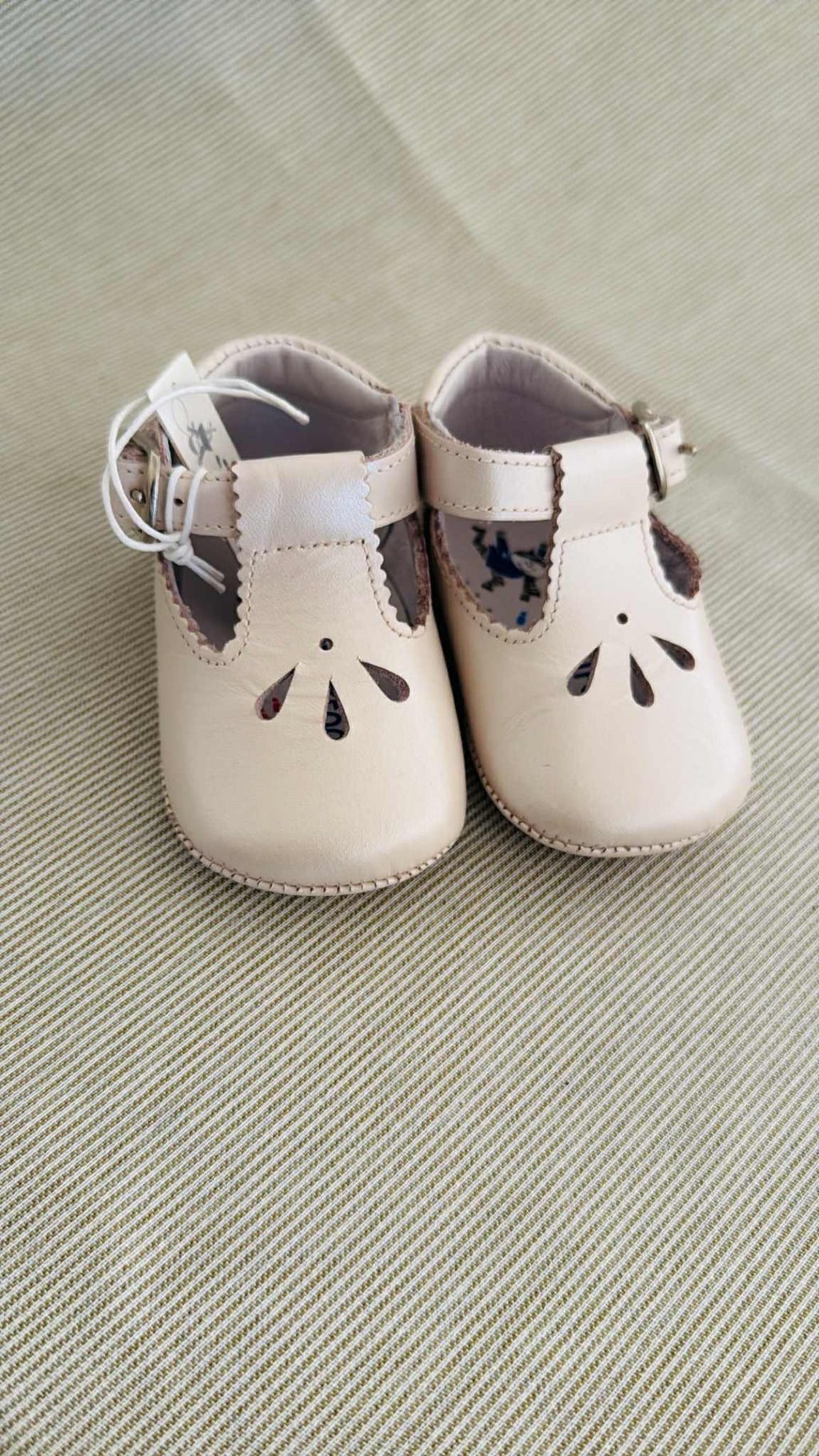 schoenen aukje parelmoer roze