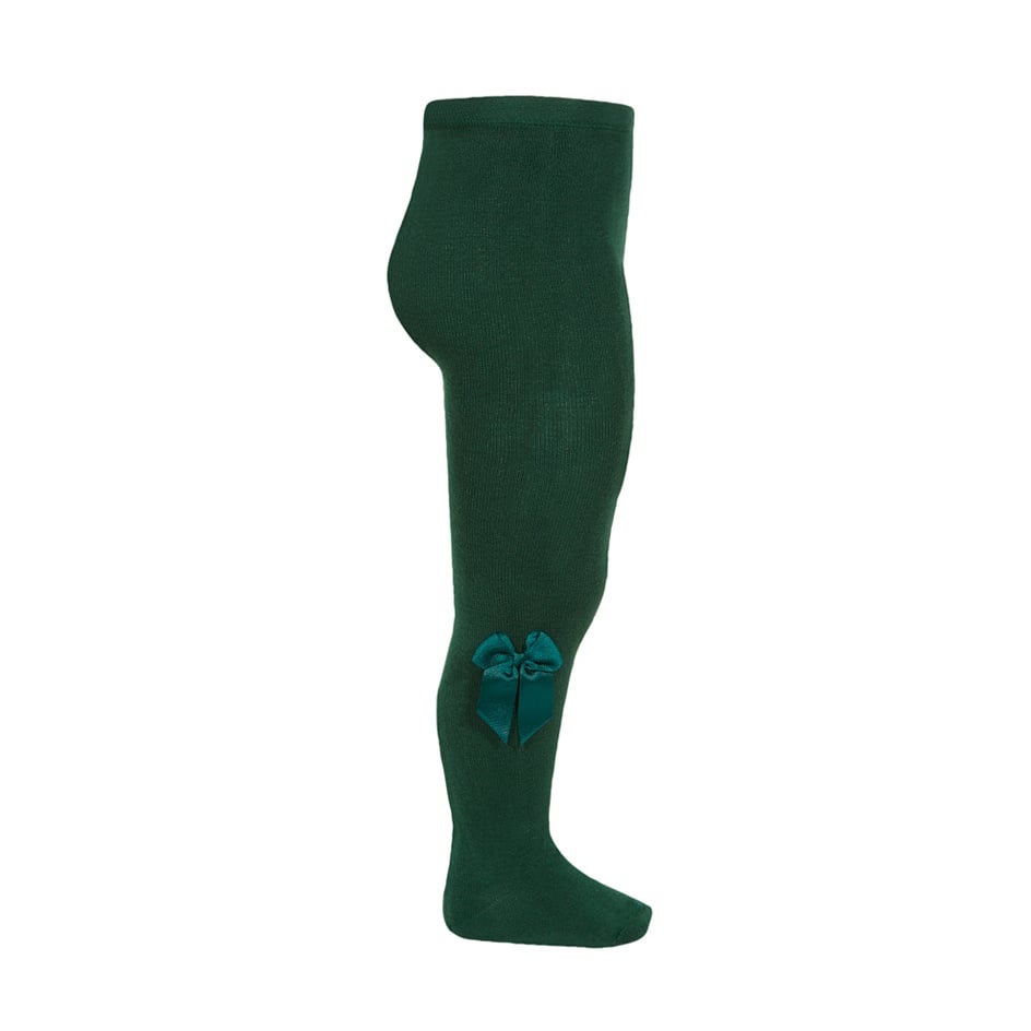 Kousenbroek met strik KERSTGROEN