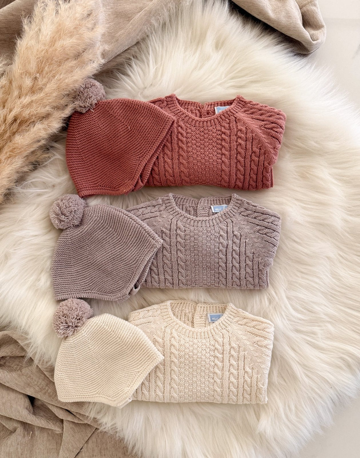 Newbornset Chayenne in drie kleuren