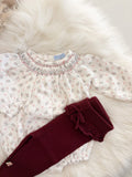 Broek Lore kastanjebruin met romper Anneleen