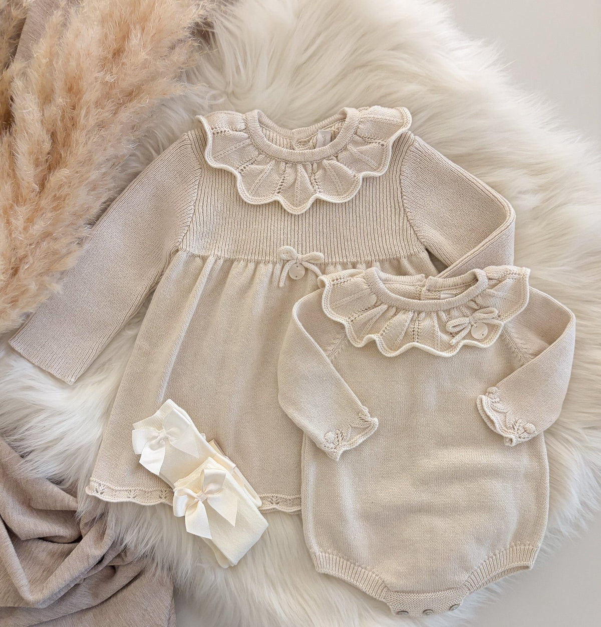 Matching romper Maxima en jurk Cindy