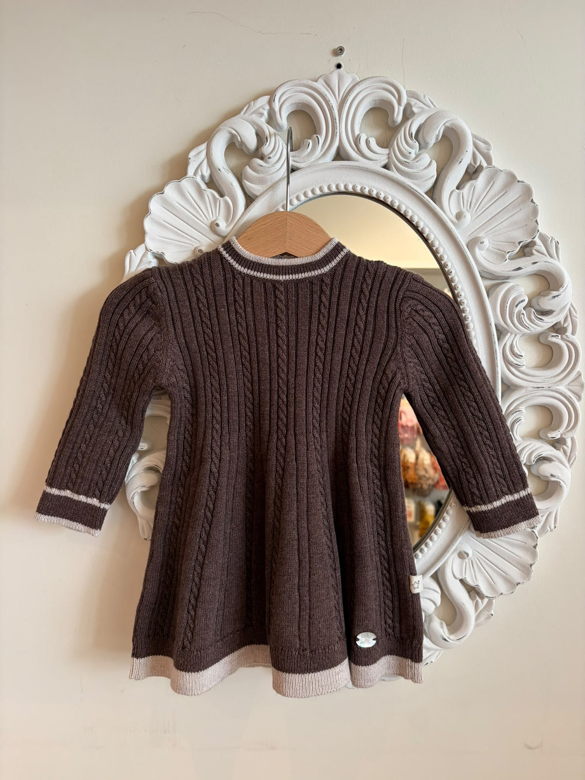 jurk | Yasmina chocolade