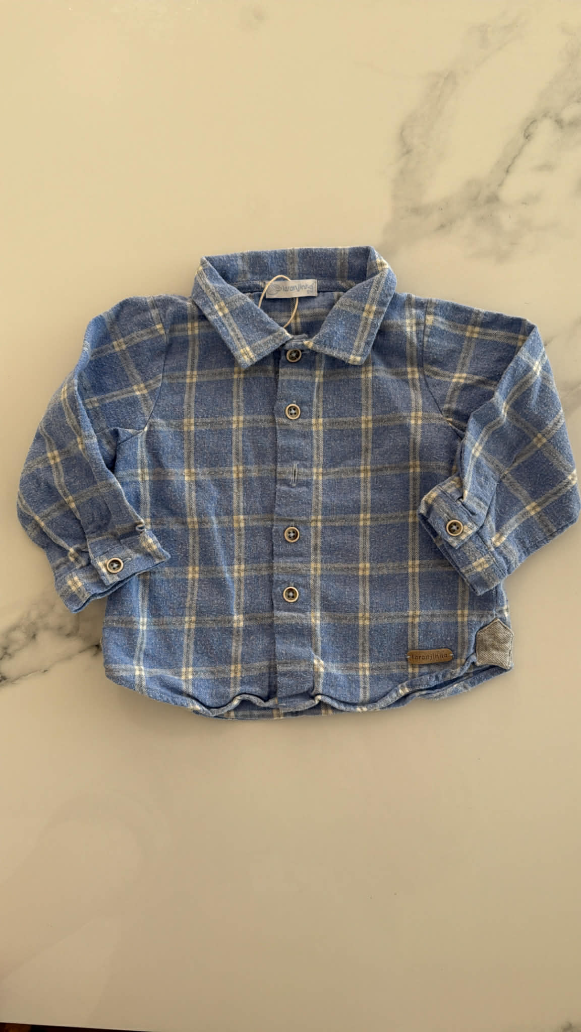 PRELOVED | hemd laranjihna