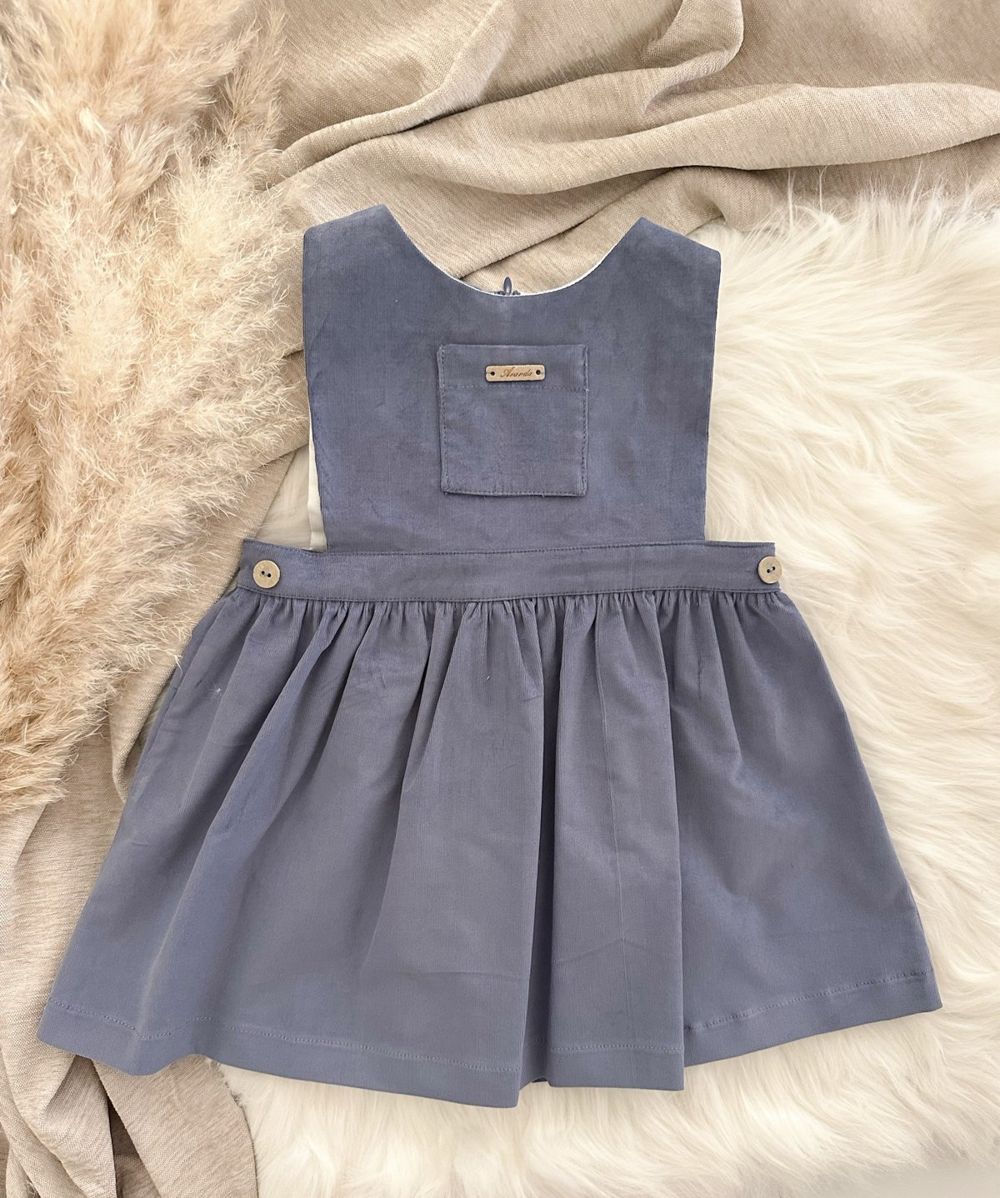 Jurk Merel marineblauw