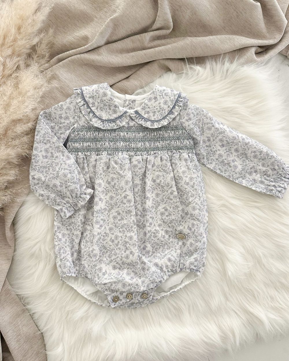 Romper Jitse babyblauw
