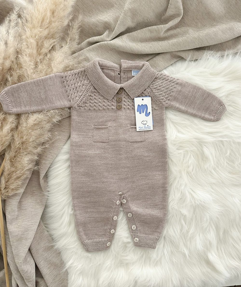 Romper Senna hazelnoot