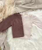 Cardigan Maité paars