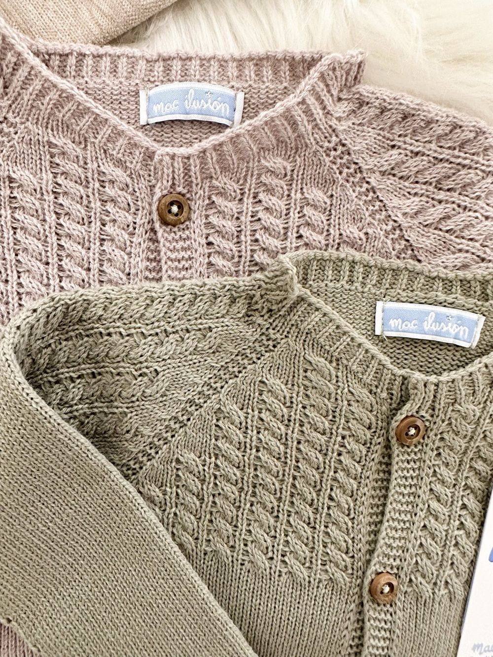 Cardigan Fran laurel