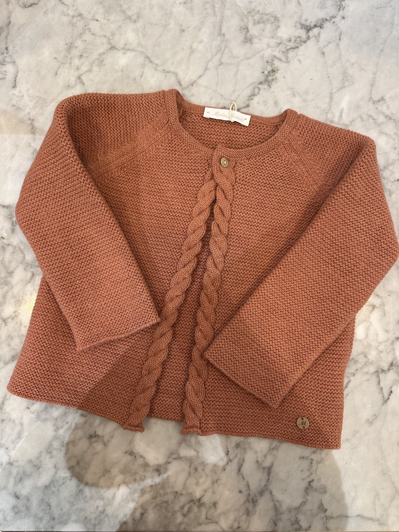 CARDIGAN | Naomi Terracotta