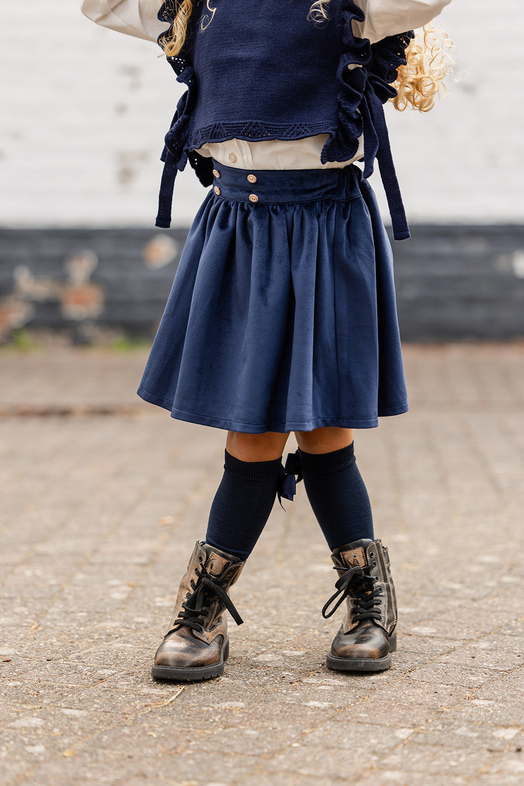 MOMMY & ME | ROK Amelie Marineblauw